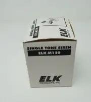 Elk Self-Contained Exterior Siren (ELK-M120) --- New in original Packaging
