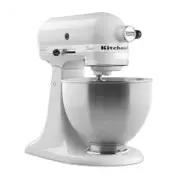 KitchenAid Classic Series K455 4.5 Quart Tilt-Head Stand Mixer - White