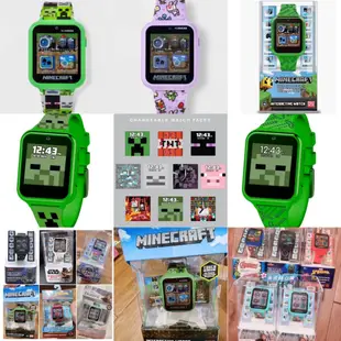 預購❤️正版❤️ 美國專櫃  Minecraft 麥塊 我的世界   手錶  兒童手錶  童錶 電子錶