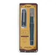 Pilot Prera Fountain Pen F Dark Turquoise CON-40 Converter Included New
