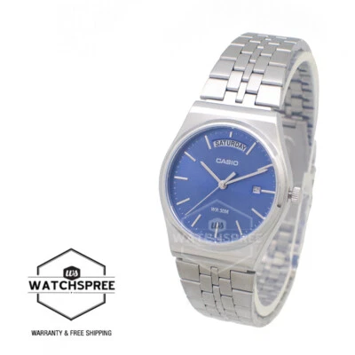 Casio Men's Analog Stainless Steel Band Watch MTPB146D-2A MTP-B146D-2A
