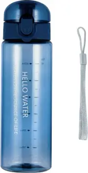 Water Bottle Sports Bottle, Reusable Clear 26 Ounces, blue