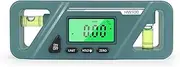 Digital Protractor Level Gauge, 4 X 90° Magnetic Inclinometer with ABS Material for Woodworking, Automotive Repairs, Maintenance