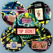 PSYCHEDELIC CD COLLAGE ART SET 5x Lot Upcycled Disc Transformation, Shiring 2024
