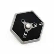 3/8"-20 Screw Hexagonal Quick Release Plate for Manfrotto 3038 3039 3047 3055