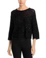 Eileen Fisher Sequinned Wool Sweater