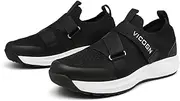 [Vicogn] Mens Womens Indoor Cycling Shoes Compatible with SPD System Pedal, Outdoor Walkable Bike Shoes with SPD Cleats Included