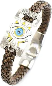 [ELIE&EASON] Zelda Boys Bracelet, Zelda Game Peripheral, Punk Style Zeld Legendary Bracelets, Wilderness Breath Alloy Jewelry, Anime Woven Bracelet, for Men and Women, for Game Fans Gifts