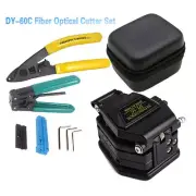DY-60C Fiber Optical Cutter Set High Precision Cleaver Cutting Tool Kit for Home