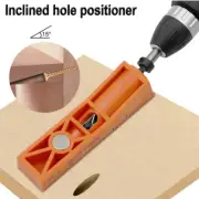 Woodworking hole clamp Angle drill guide kit hole punch positioner drill tools