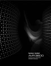 Harman Kardon AVR3600 Receiver Owners Manual