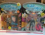 Star Trek The Next Generation Commander Sela & Borg NOC Unpunched