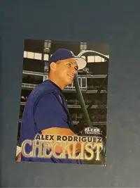 在飛比找Yahoo!奇摩拍賣優惠-棒球金童老卡 A-Rod Alex Rodriguez 19