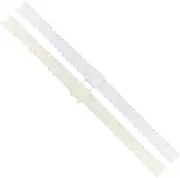 [Wee Ones] Baby Girls' Two Stretch Ruffle Edge Satin Add-A-Bow Baby Head Bands