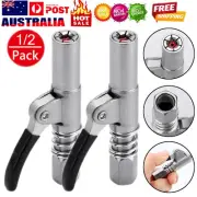 Grease Gun Coupler Quick Release Lock Oil Injection Nozzle 1/8” NPT 10000PSI HG