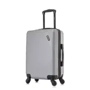 DUKAP Discovery 20" Hard Shell Carry On Luggage Spinner Wheels Travel Suitcase