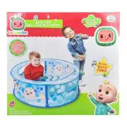 Cocomelon Bath Time Sing Along Play Center Ball Pit with 20 Play Balls and Music