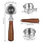 51mm Bottomless Portafilter Coffee Bottomless Compatible With DeLonghi Esp 3 AU
