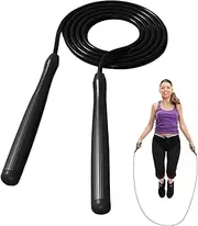 Jump Rope for Women, Tie Rapid Speed Jumping Rope Cable with Ball Bearings, Exercise Jump Rope with Anti Slip Handles for Training, Jumping, Endurance Training, Fitness