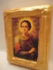 Saint Demeter Christian Roman Catholic Icon Gold Art One of A Kind