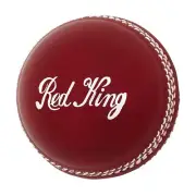 2 x KOOKABURRA RED KING JUNIOR CRICKET BALL 142G