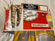 THE SIMPSONS Homer Simpson BART Marge movie New MEN'S Pajama Sleep LOUNGE Pants