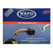 Wapsi Fly Tying Starter Begnner Kit w/ Handbook Includes Vise and Tools