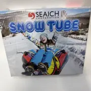 47 " Heavy-Duty Snow Tube Inflatable Snow Sled for Kids & Adults Winter Skating