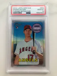 在飛比找Yahoo!奇摩拍賣優惠-2018 Topps Heritage 大谷翔平 Shohe