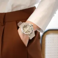 在飛比找蝦皮購物優惠-GUOU品牌手錶 8221 高級透明鏤空全自動機械腕錶 矽膠