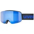 [UBEX] Children's Ski Snowboard Goggles, Compatible with Glasses, Mirror Lens, A