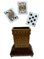 MAGIC TRICK & ILLUSION - HOFFMAN'S JUMPING CARDS + BONUS: 84 CARD TRICKS BOOKLET