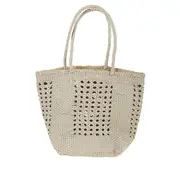 [Dragon Diffusion] Dragon Diffusion Grace Cannage Tote Bag ONE SIZE NEUTRALS