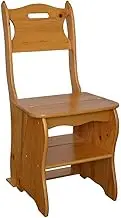 Ladders Telescopic Ladder Portable Collapsible Step Ladder,Folding Ladder Chair Backrest Staircase Chair Home Ladder Shelf Flower Shelf 4 Layer Ladder,B