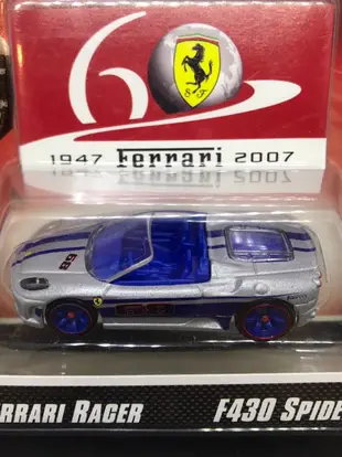 HOT WHEELS 風火輪  FERRARI RACER F430 SPIDER 法拉利