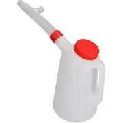Measuring Pouring Jug 2Ltr Capacity with Flexible Spout for Fuels Liquids Water