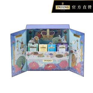 【Twinings 唐寧茶】唐寧皇室榮耀禮盒 經典茶包20入 鉑金茶包12入 共32入/盒(附贈提袋)