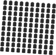 Anneome 100pcs Tire Valve Stem Caps Dust Covers for Cars Bicycles Motorbikes Easy to Install Reliable Protection Against Leakage Debris