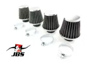 YAMAHA FJ600 86-93 JBS PERFORMANCE 52mm CHROME POD AIR FILTER CLEANER SET OF 4