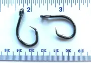 500 GT 4X L2004 Offset Black Nickel Circle Hooks size 3/0