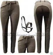 [Sheldon] Jodhpur Check Breeches