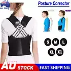 AUS Women/Men Adjustable Posture Corrector Low Back Support Shoulder Brace Belt