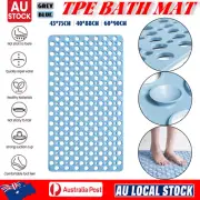 Bath Shower Mat Non-Slip Shower Mat Bathtub Mats Rubber Sucker Bathroom Mats