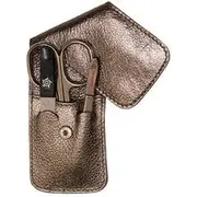 Pfeilring solingen 3 Piece Travel Manicure Set Metallic Bronze
