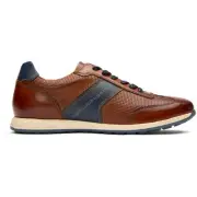 Bugatti Mens Low Profile Casual Sneakers Brown