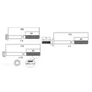 Permaseal Cylinder Head Bolt Set - HBS154