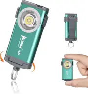 G2 Flashlights 175° Wide Beam Rechargeable Keychain Flashlight High Lumens