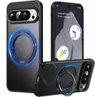 for Google Pixel 9 Pro Case, Pixel 9 Case Magsafe, 360Rotatable Stand & Ring