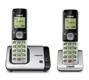 2-Handset Expandable Cordless Phone with Caller ID/Call Waiting, Handset Interco