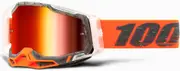 100 Percent Racecraft 2 Schrute, goggles mirrored